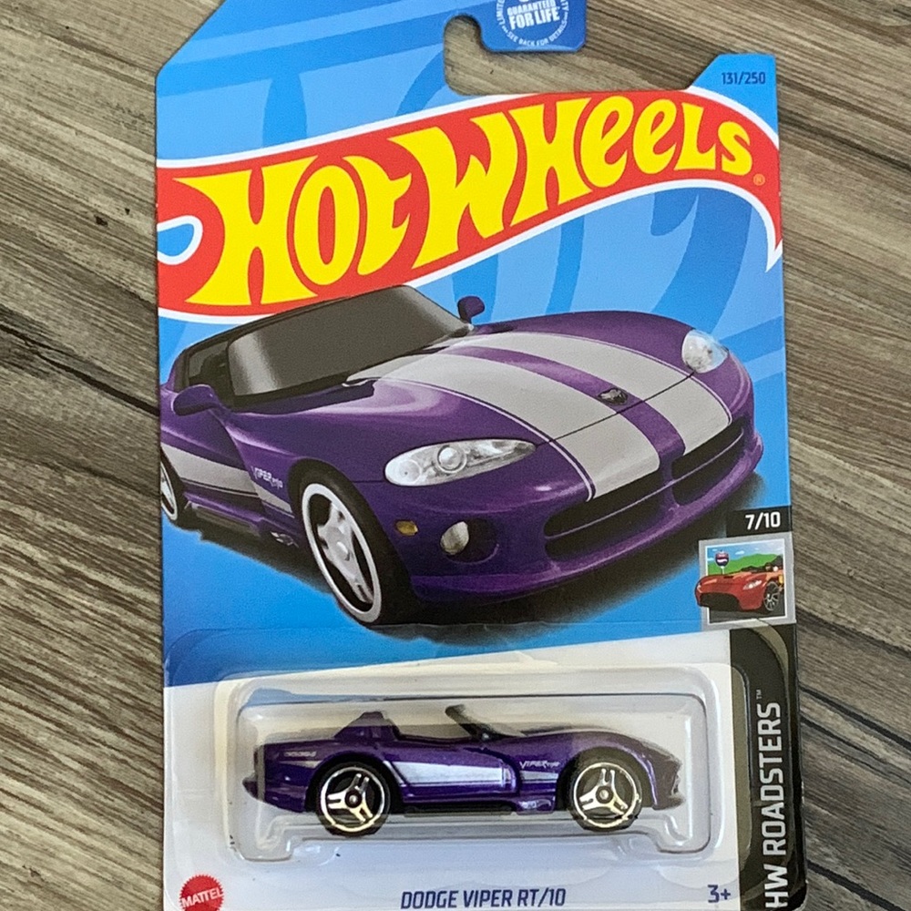 Dodge Viper RT/10 Hot Wheels HW Roadsters Purple Car New Hotwheels 2023 Mainline